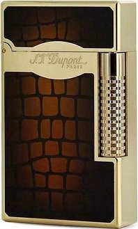 ST Dupont Le Grand Croco Dandy Lacquer Gold Çakmak 23024